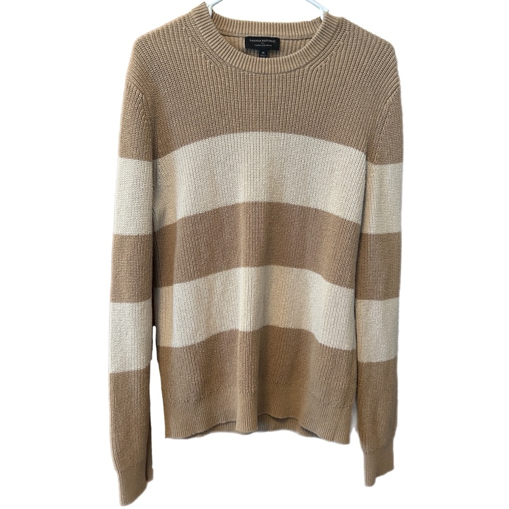 Men’s Striped Cotton Sweater